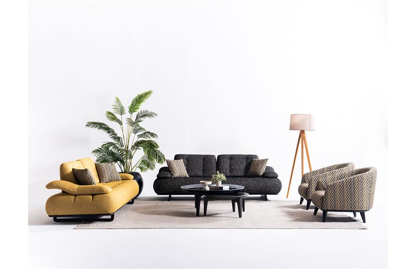 Brock Koltuk Takımı Black Koltuk Takımı