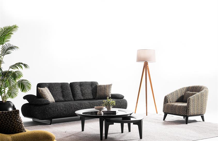 Brock Koltuk Takımı Black Koltuk Takımı