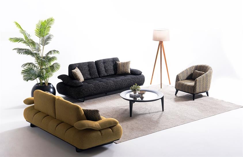 Brock Koltuk Takımı Black Koltuk Takımı