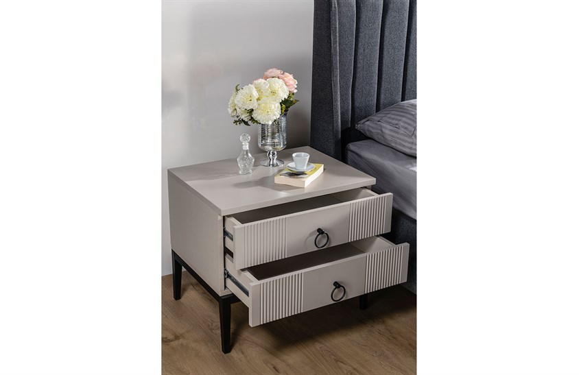 Bellamy Yatak Odası Takımı Köşe Dolaplı Giyinme Odası