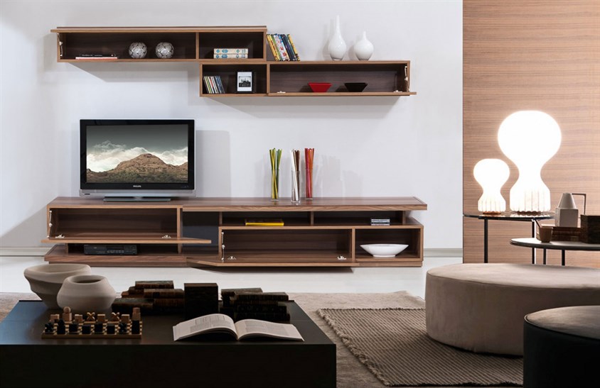 Tv Ünitesi Eko SVR-CL04 Ceviz TV Ünitesi