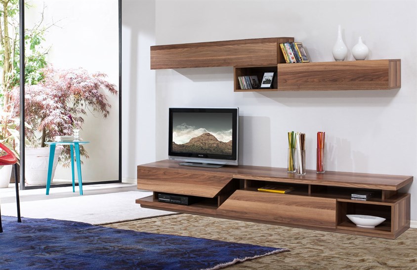 Tv Ünitesi Eko SVR-CL04 Ceviz TV Ünitesi