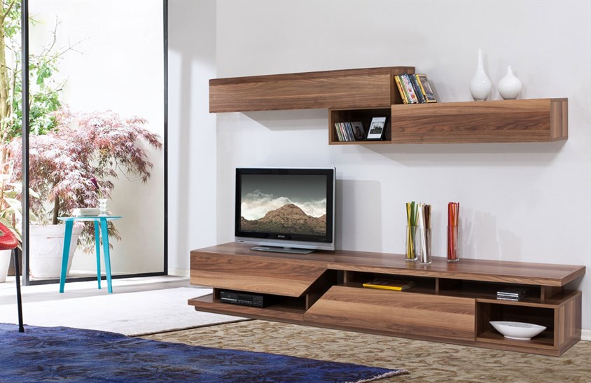 Tv Ünitesi Eko SVR-CL04 Ceviz TV Ünitesi