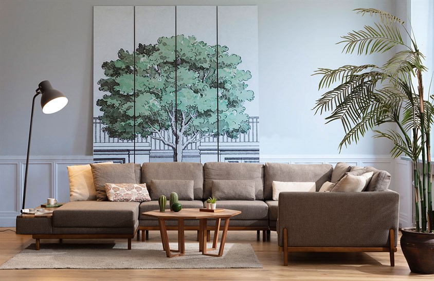 Aubina Köşe Takımı Köşe Koltuk