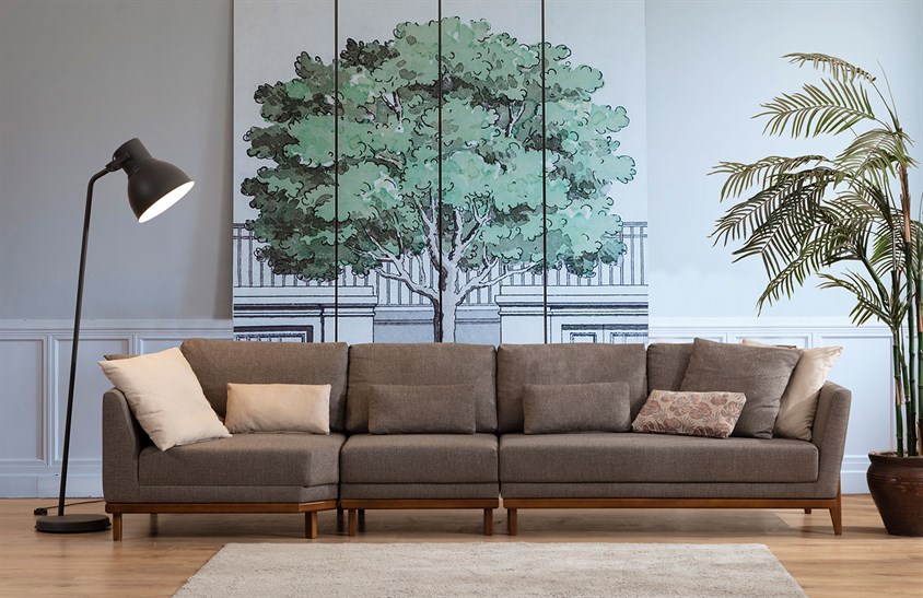 Aubina Köşe Takımı Köşe Koltuk