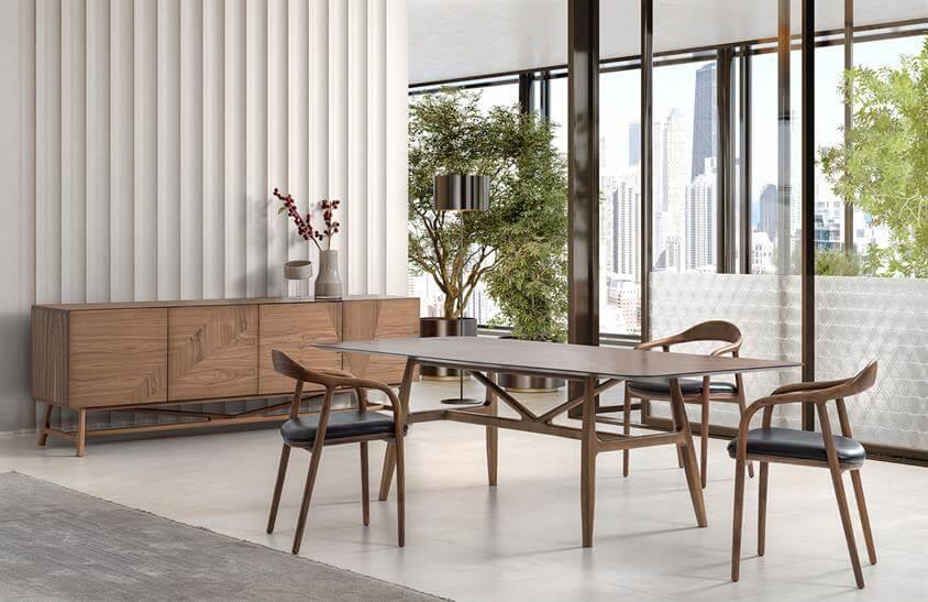 New Stephan Yemek Odası Takımı Yemek Odası