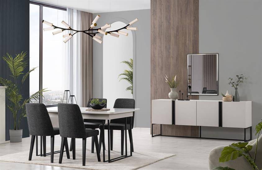 New Calvina Yemek Odası Takımı Yemek Odası