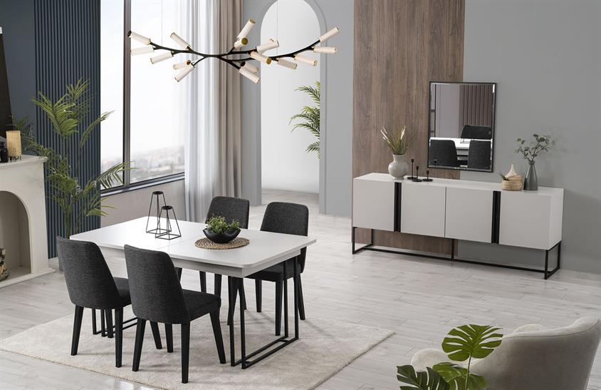 New Calvina Yemek Odası Takımı Yemek Odası