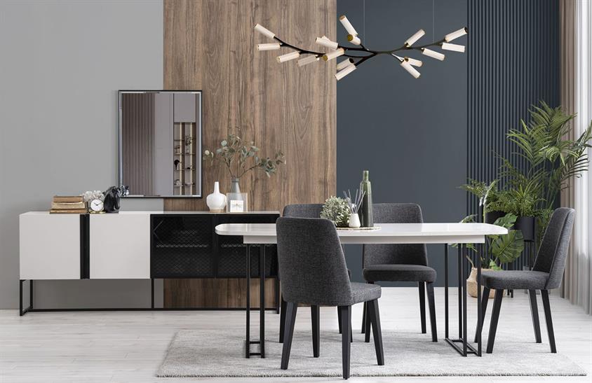 New Calvina Yemek Odası Takımı Yemek Odası