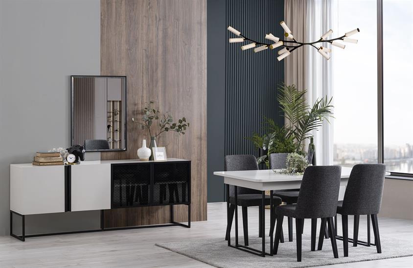 New Calvina Yemek Odası Takımı Yemek Odası