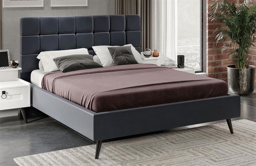 New Dobrev Bazalı Karyola Beyaz