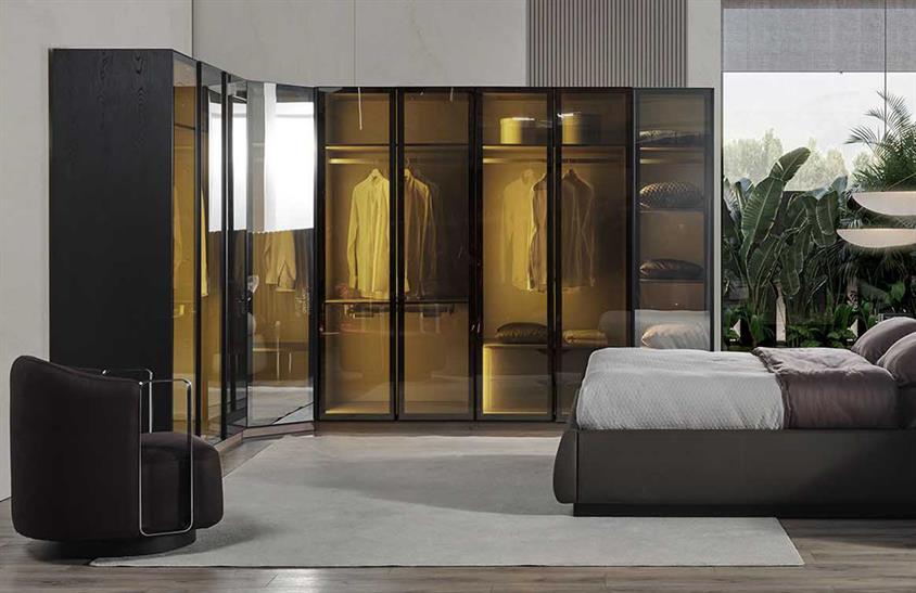 New Nino Köşe Dolap Takım Yatak Odası