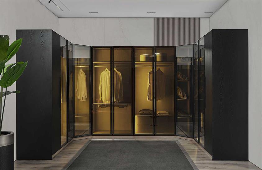 New Nino Köşe Dolap Takım Yatak Odası