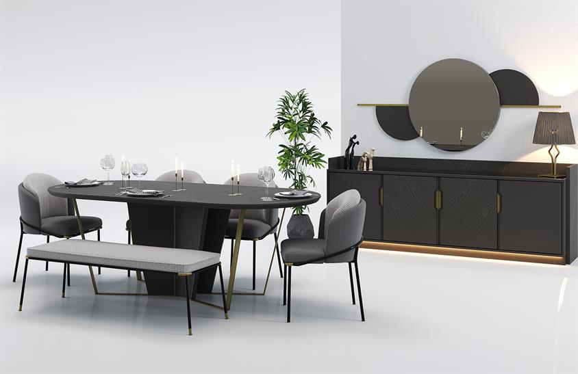 New Escani Yemek Odası Takımı Yemek Odası