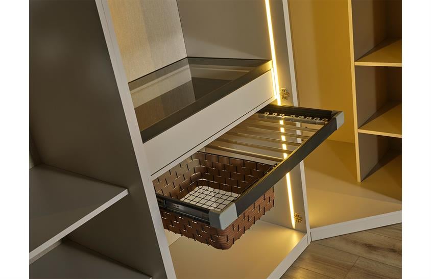 Ashwini Giyinme Odası Dolabı Giyinme Odası