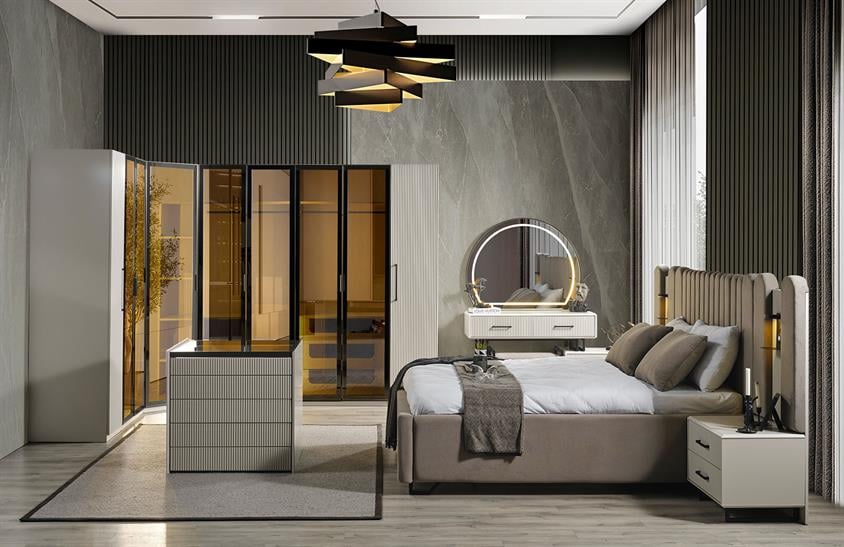 Ashwini Giyinme Odası Yatak Odası