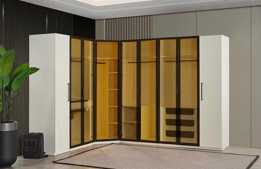 Ashwini Giyinme Odası Yatak Odası