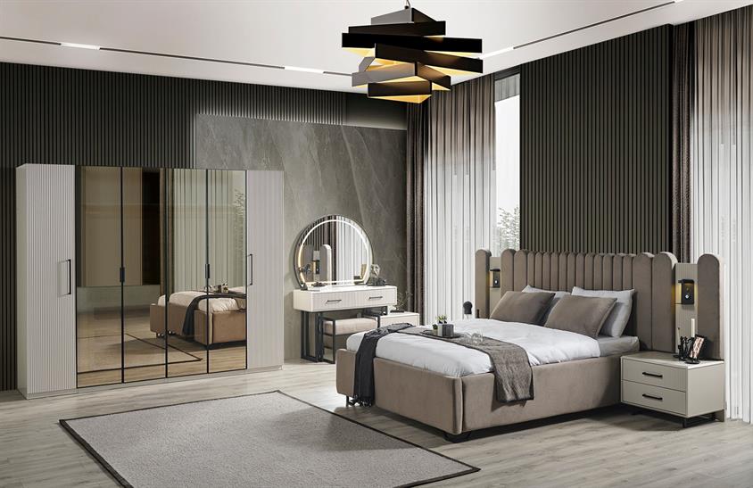 Ashwini Yatak Odası Takımı Yatak Odası