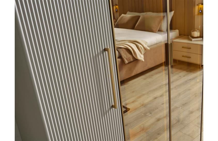 Ashwini Yatak Odası Takımı Gold Yatak Odası