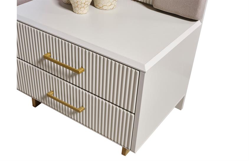 Ashwini Yatak Odası Takımı Gold Yatak Odası