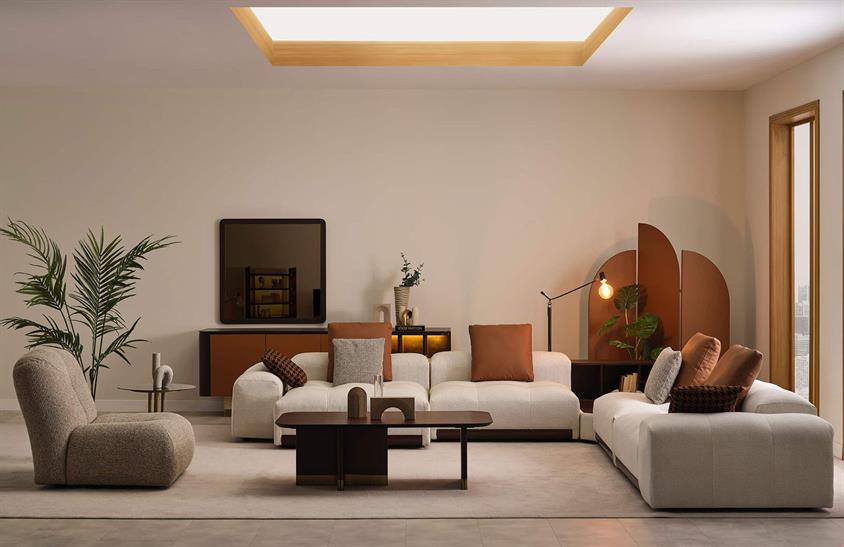 Mallen Köşe Koltuk Takımı Köşe Koltuk