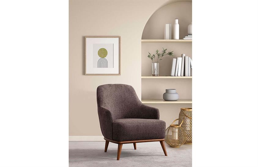 Aymil Koltuk Takımı Ceviz Koltuk Takımı