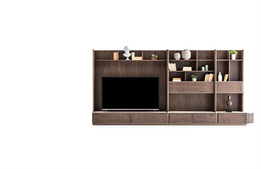 Enilsa Duvar Ünitesi Travertino TV Ünitesi