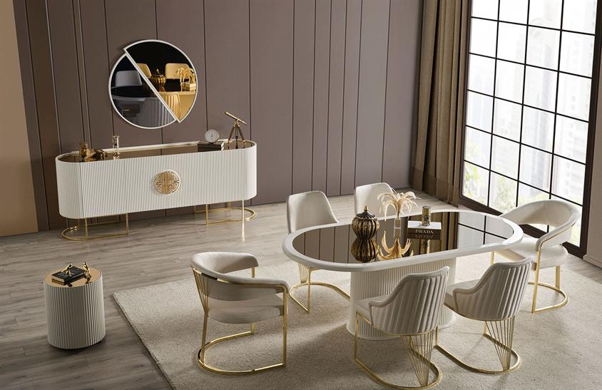 Morten Plus Yemek Odası Takımı Yemek Odası