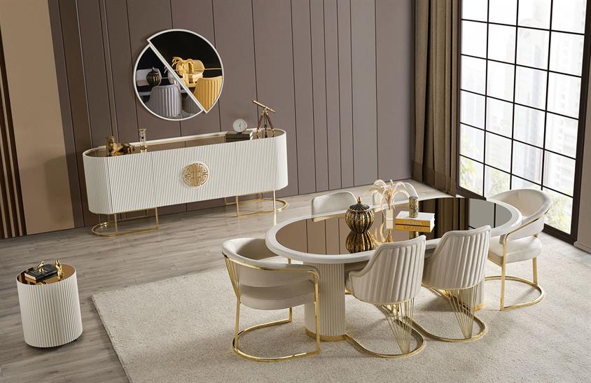 Morten Plus Yemek Odası Takımı Yemek Odası