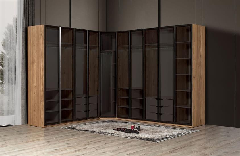 Vote Köşe Dolap Takımı Yatak Odası