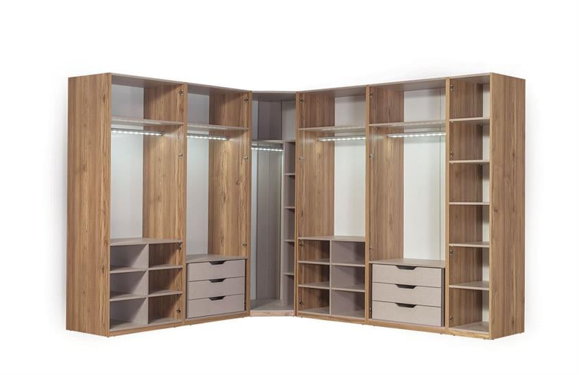 Vote Köşe Dolap Takımı Yatak Odası