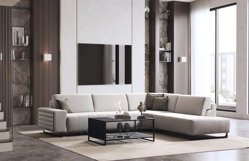 Bennett Köşe Takımı Şezlonglu Köşe Koltuk