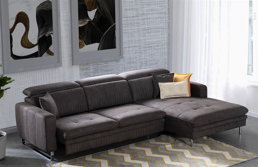 Mervoni Köşe Takımı Dinlenmeli Köşe Koltuk