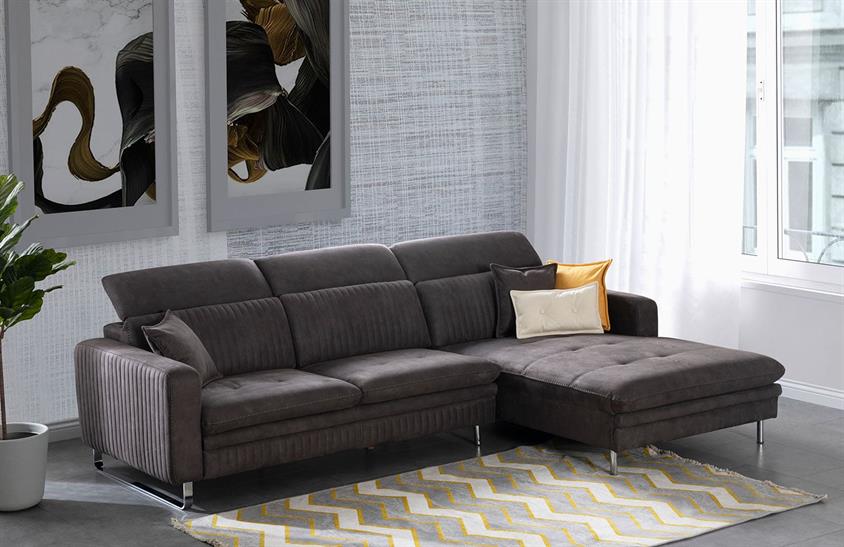 Mervoni Köşe Takımı Dinlenmeli Köşe Koltuk