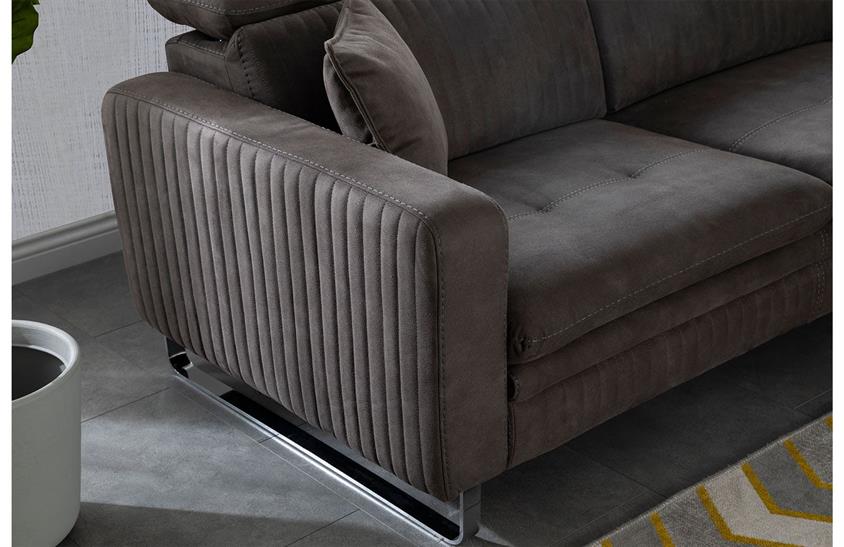 Mervoni Köşe Takımı Dinlenmeli Köşe Koltuk