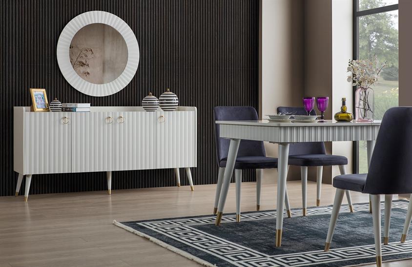 Greyson Aytaşı Yemek Odası Takımı Yemek Odası