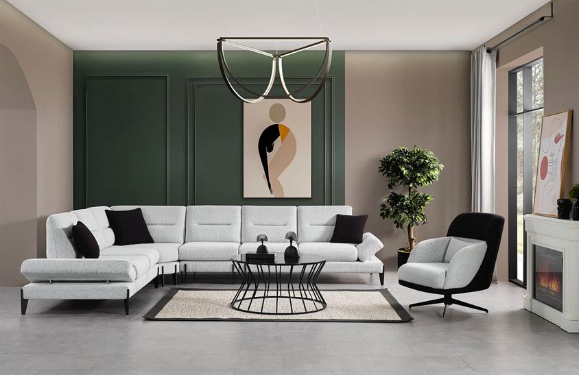 Lorenzo Köşe Takımı Köşe Koltuk