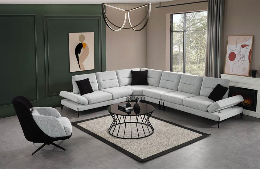 Lorenzo Köşe Takımı Köşe Koltuk