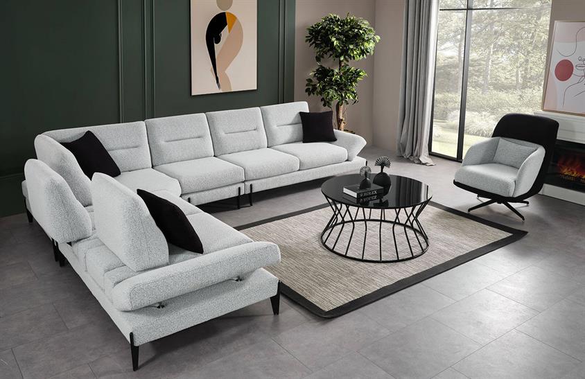 Lorenzo Köşe Takımı Köşe Koltuk