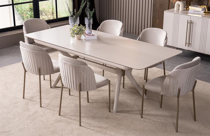 Kaje Masa Açılır Yemek Masası