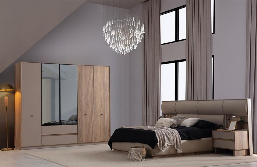 Scarlett Yatak Odası Takımı Yatak Odası