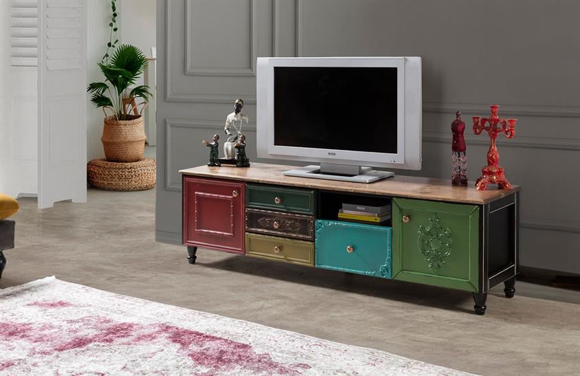 Retro SVR-02 Tv Sehpası TV Ünitesi