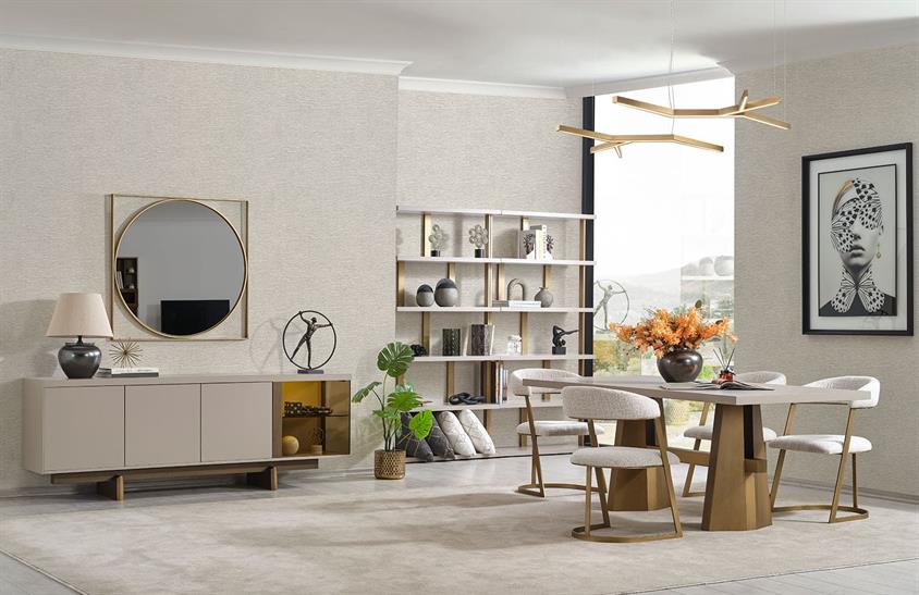 New Vina Yemek Odası Takımı Yemek Odası