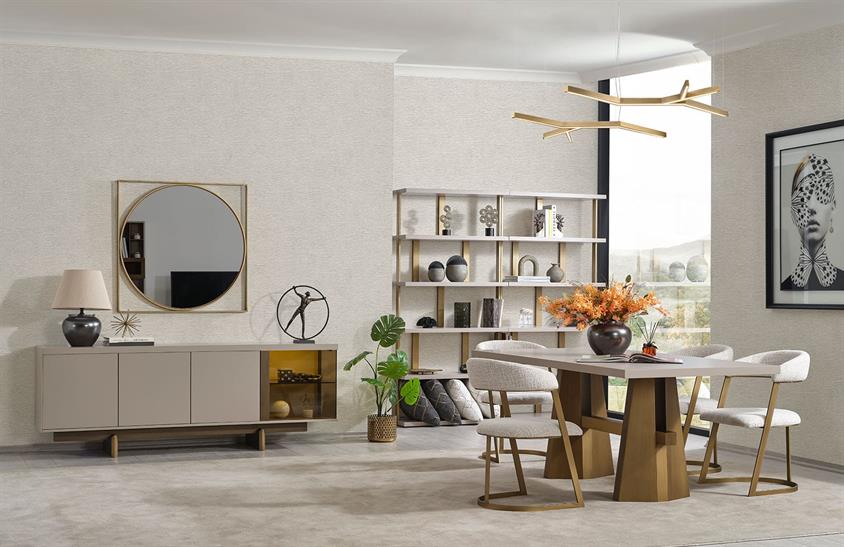 New Vina Yemek Odası Takımı Yemek Odası