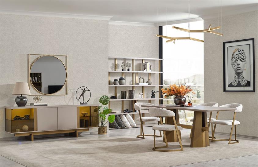 New Vina Yemek Odası Takımı Yemek Odası