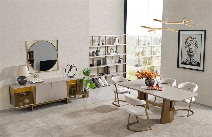 New Vina Yemek Odası Takımı Yemek Odası