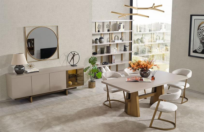 New Vina Yemek Odası Takımı Yemek Odası