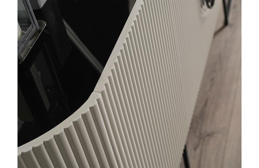 Morten Yemek Odası Takımı Ekru-Siyah Yemek Odası