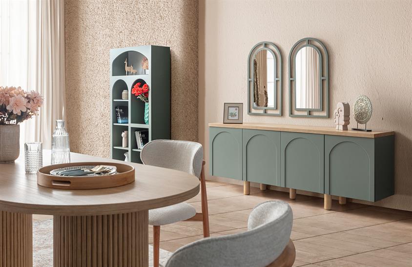 Latrell Retro V2 Yemek Odası Takımı Yemek Odası