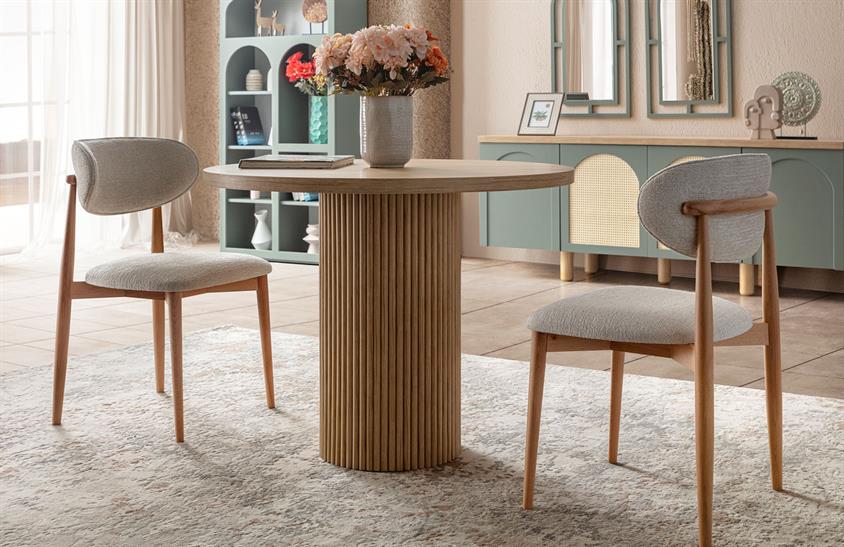 Latrell Retro V2 Yemek Odası Takımı Yemek Odası